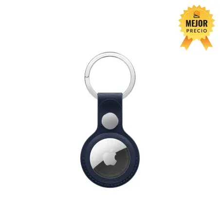 🤑Rebajas Llavero trenzado fino AirTag Azul marino 