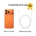 🎁 El regalo perfecto iPhone 17 Pro Max 256GB Naranja cósmico 