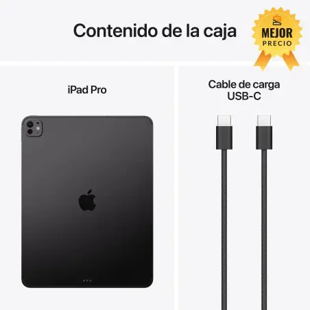 🤑Rebajas iPad Pro 13 M5 Wi‑Fi 256GB Negro Espacial 
