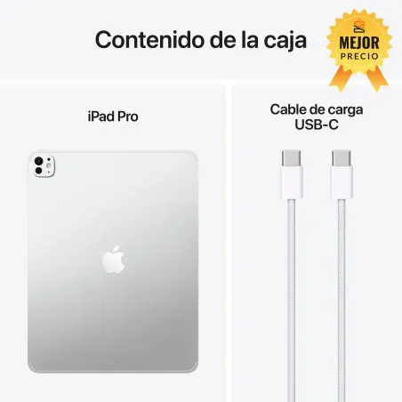 🤑Rebajas iPad Pro 13 M5 Wi‑Fi 512GB Plata 
