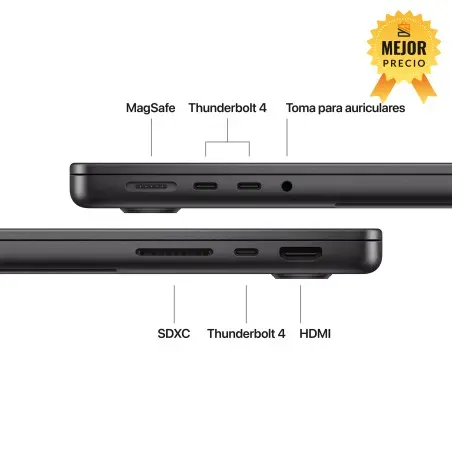 🤑Rebajas MacBook Pro 14 M5 16GB 512GB Negro Espacial 