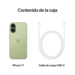 🤑Rebajas iPhone 17 512GB Verde salvia  4