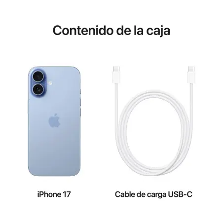 🎁 El regalo perfecto iPhone 17 512GB Azul neblina 