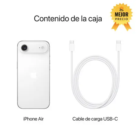 🤑Rebajas iPhone Air 512GB Blanco nube 