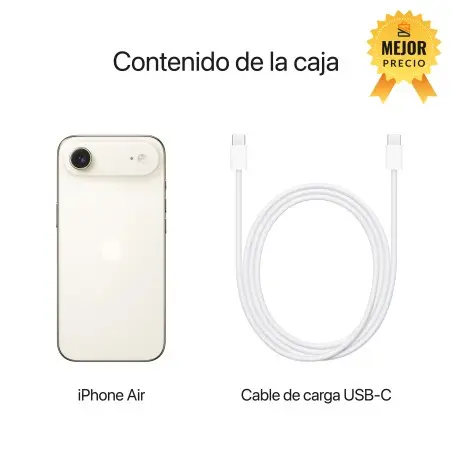 🤑Rebajas iPhone Air 256GB Dorado claro 