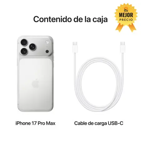 🤑Rebajas iPhone 17 Pro Max 256GB Plata 