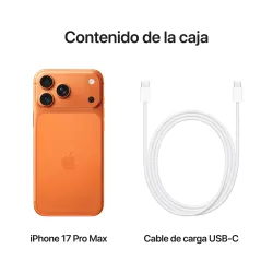 🤑Rebajas iPhone 17 Pro Max 2TB Naranja cósmico  4