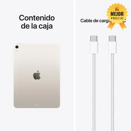 🤑Rebajas iPad Air 11 WiFi Cellular 128GB Blanco Estrella 
