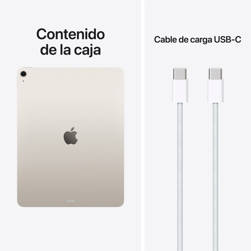 🤑Rebajas iPad Air 13 WiFi 256GB Blanco Estrella 