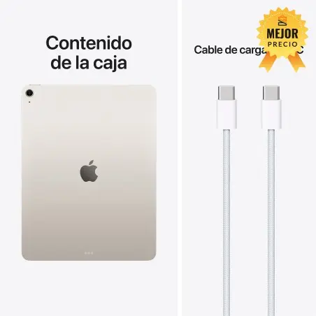 🤑Rebajas iPad Air 13 WiFi 1TB Blanco Estrella 