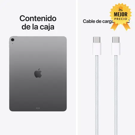 🤑Rebajas iPad Air 13 WiFi Cellular 256GB Gris Espacial 
