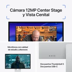 Studio Display XDR con vidrio estándar y adaptador de montaje VESA 5