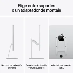🤑Rebajas Studio Display con vidrio nanotexturizado y soporte ajustable en inclinación  3