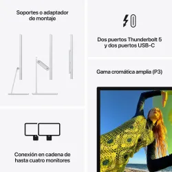🤑Rebajas Studio Display con vidrio nanotexturizado y soporte ajustable en inclinación  4