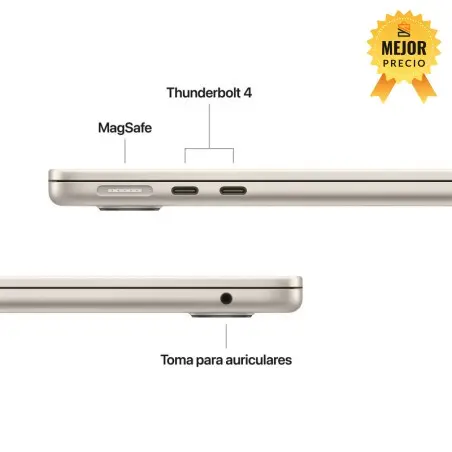 🤑Rebajas MacBook Air 13 M5 24GB 1TB Blanco estrella 