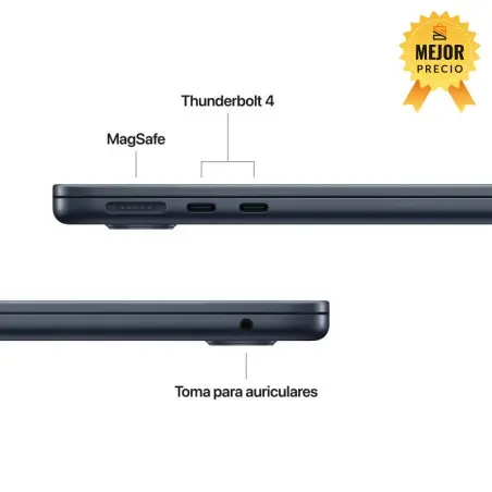 🤑Rebajas MacBook Air 13 M5 24GB 1TB Medianoche 