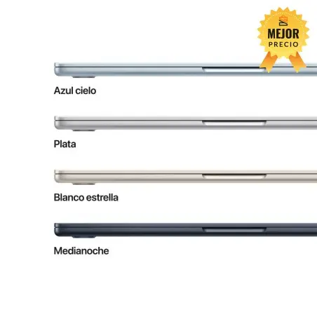 🤑Rebajas MacBook Air 13 M5 24GB 1TB Medianoche 