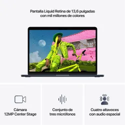 MacBook Air 13 M5 24GB 1TB Medianoche | ShopDutyFree.es 9