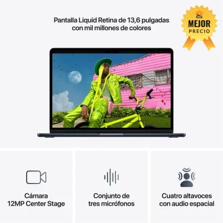 🤑Rebajas MacBook Air 13 M5 24GB 1TB Medianoche 