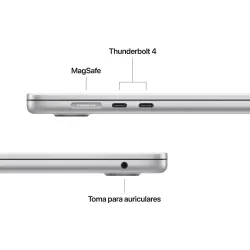 MacBook Air 15 M5 16GB 1TB Plata | ShopDutyFree.es 4