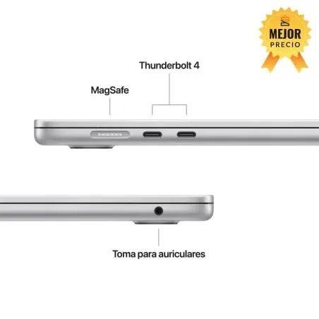 🤑Rebajas MacBook Air 15 M5 16GB 1TB Plata 