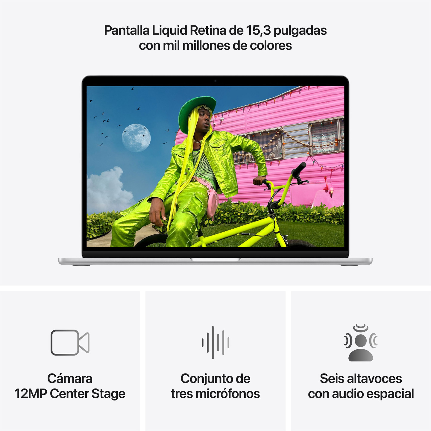 MacBook Air 15 M5 16GB 1TB Plata | ShopDutyFree.es