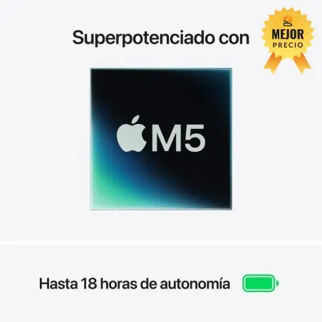 🤑Rebajas MacBook Air 15 M5 16GB 1TB Plata 