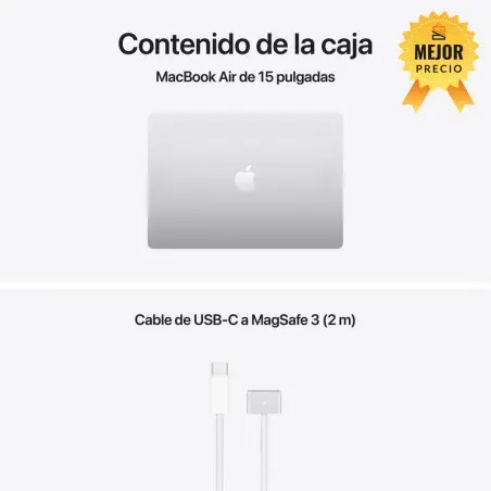 🤑Rebajas MacBook Air 15 M5 16GB 1TB Plata 