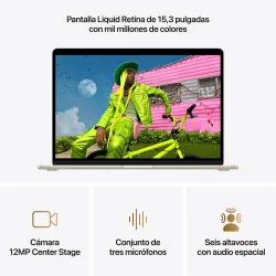 MacBook Air 15 M5 16GB 512GB Blanco estrella | ShopDutyFree.es 9