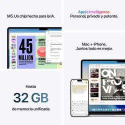 MacBook Air 15 M5 16GB 1TB Medianoche | ShopDutyFree.es 5