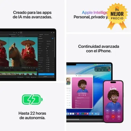 🤑Rebajas MacBook Pro 14 M5 Pro 24GB 1TB Plata 