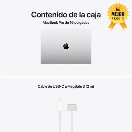 🤑Rebajas MacBook Pro 16 M5 Pro 24GB 1TB Plata 