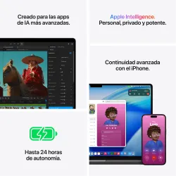 🤑Rebajas MacBook Pro 16 M5 Pro 48GB 1TB Plata  6