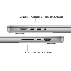 🤑Rebajas MacBook Pro 16 M5 Max 48GB 2TB Plata  4