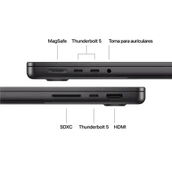 🤑Rebajas MacBook Pro 14 M5 32GB 1TB Negro espacial  8