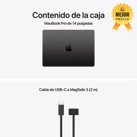 🤑Rebajas MacBook Pro 14 M5 32GB 1TB Negro espacial 