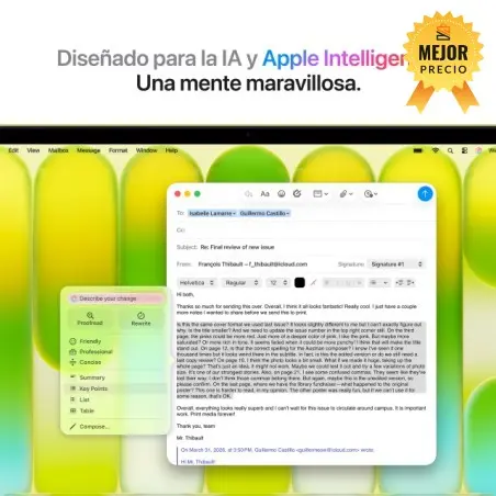 🤑Rebajas MacBook Neo A18 Pro 8GB 512GB Touch ID Cítrico 