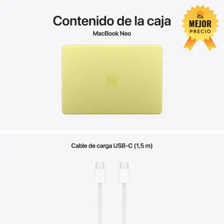 🤑Rebajas MacBook Neo A18 Pro 8GB 256GB Cítrico 