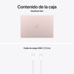 MacBook Neo A18 Pro 8GB 512GB Touch ID Rosa nube 1