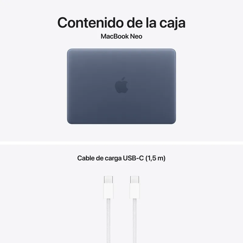 MacBook Neo A18 Pro 8GB 256GB Indigo | ShopDutyFree.es