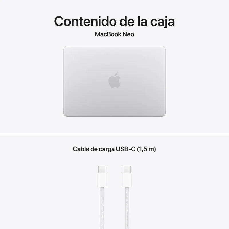 MacBook Neo A18 Pro 8GB 256GB Plata | ShopDutyFree.es