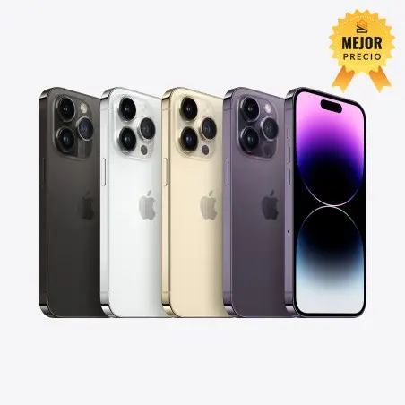 🤑Rebajas iPhone 14 Pro Max 512GB Oro Reacondicionado 