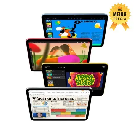🤑Rebajas iPad 10.9 Wifi 64GB Plata Reacondicionado 