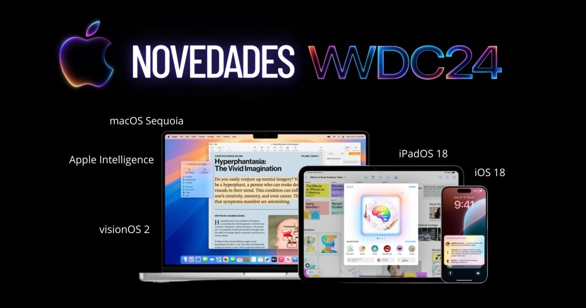Novedades de Apple en WWDC 2024: todo lo que debes saber
