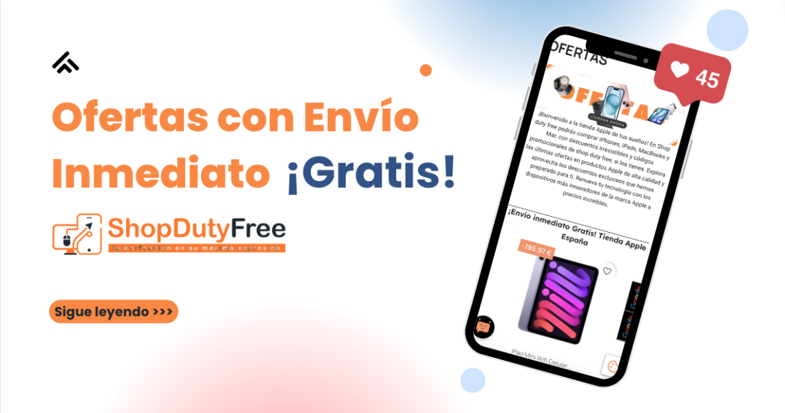 Ofertas con Envío Inmediato Gratis de Shop Duty Free!