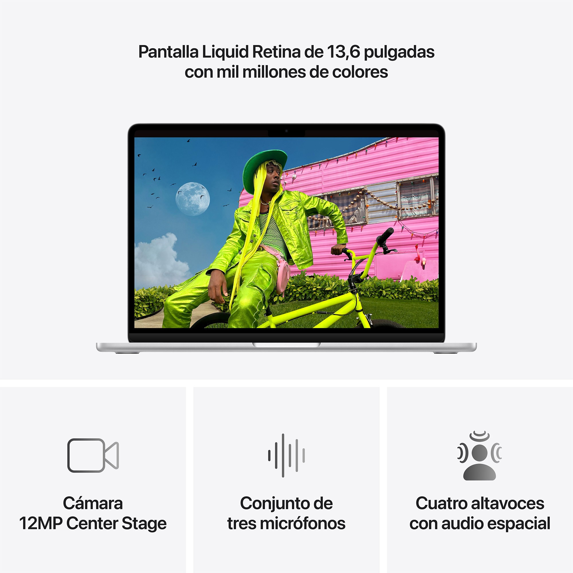 🤑Rebajas MacBook Air 13 M5 16GB 512GB Plata - ShopDutyFree.es