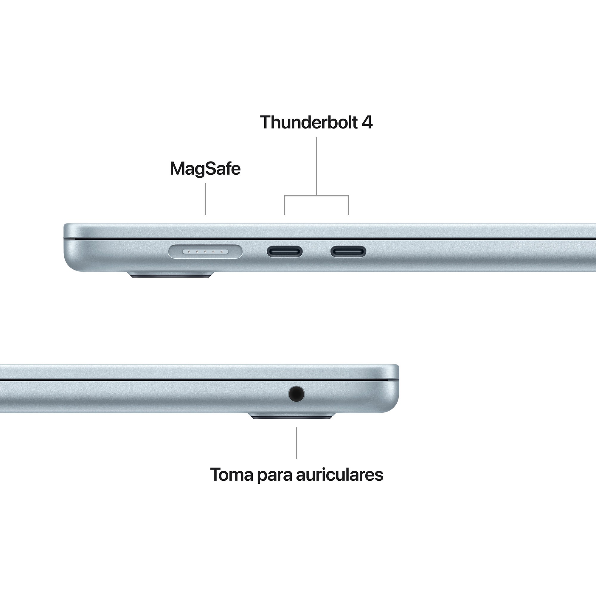 🤑Rebajas MacBook Air 15 M5 16GB 512GB Azul cielo - ShopDutyFree.es