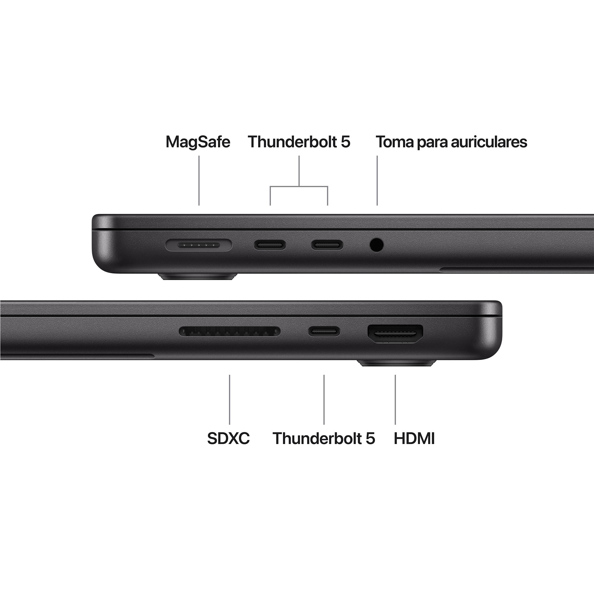🤑Rebajas MacBook Pro 14 M5 Pro 24GB 2TB Negro espacial